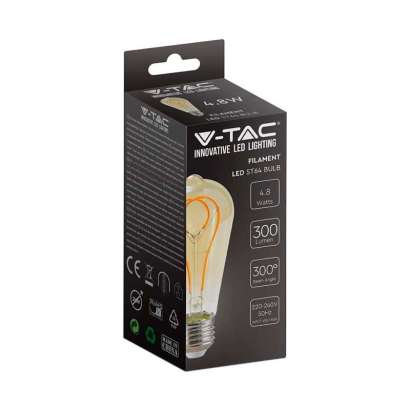 5W ST64 LONG FILAMENT BULB...