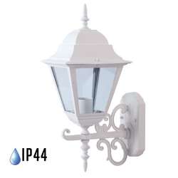 Lâmpada de parede Maxi clássico para lâmpada LED E27 IP44 Branco